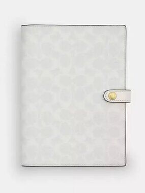 NWT Coach Signature Canvas Notebook 📔 🤍